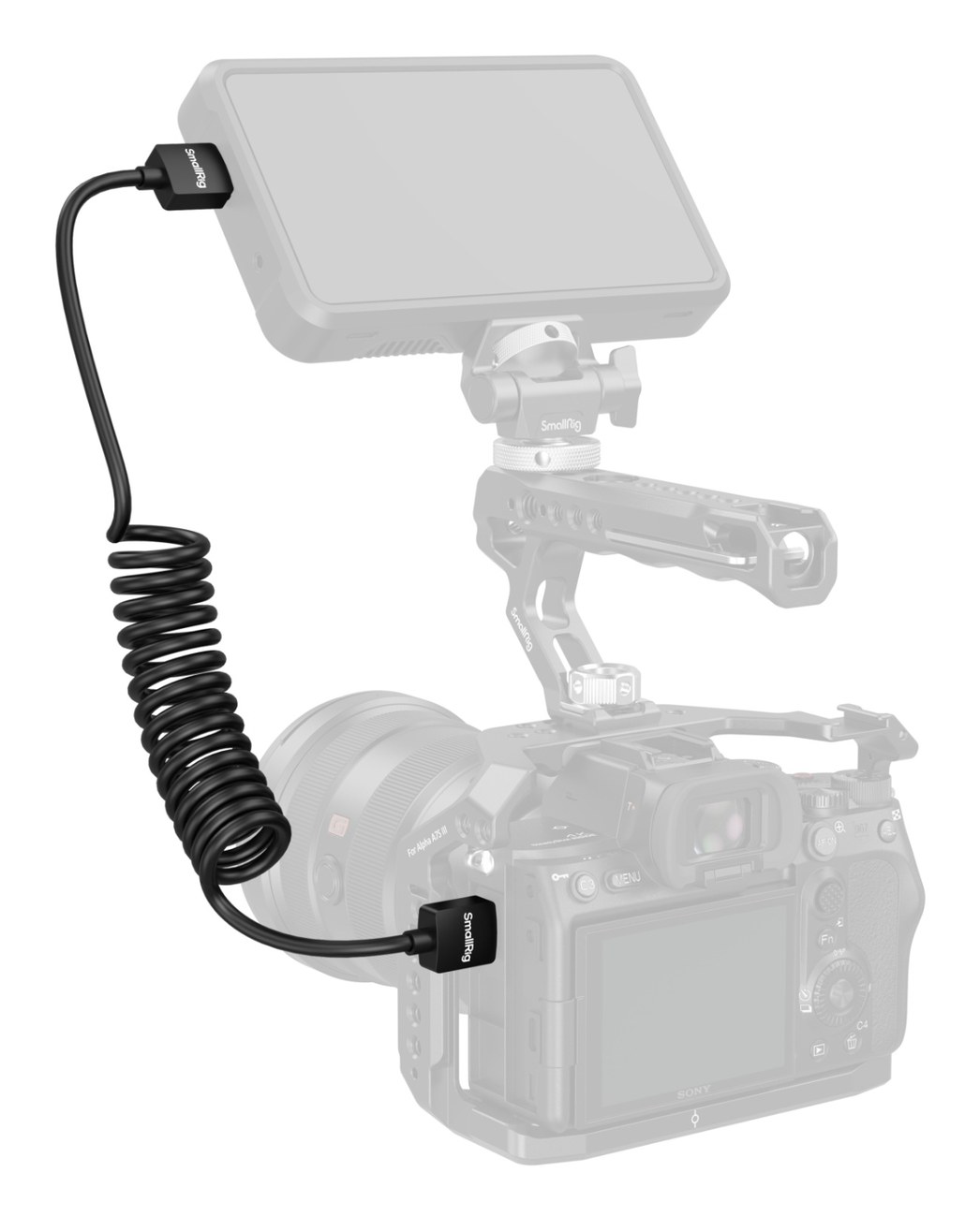 Coiled HDMI Data Cable (A to A)