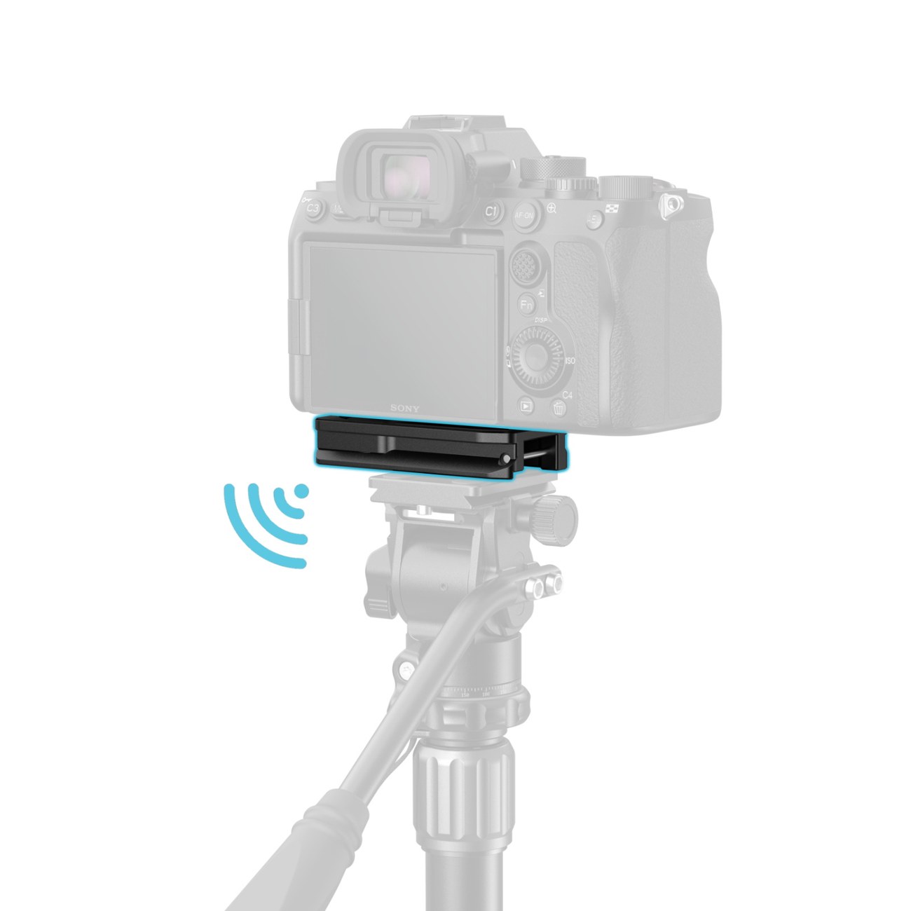 Arca-Swiss Mount Plate for AirTag for Sony