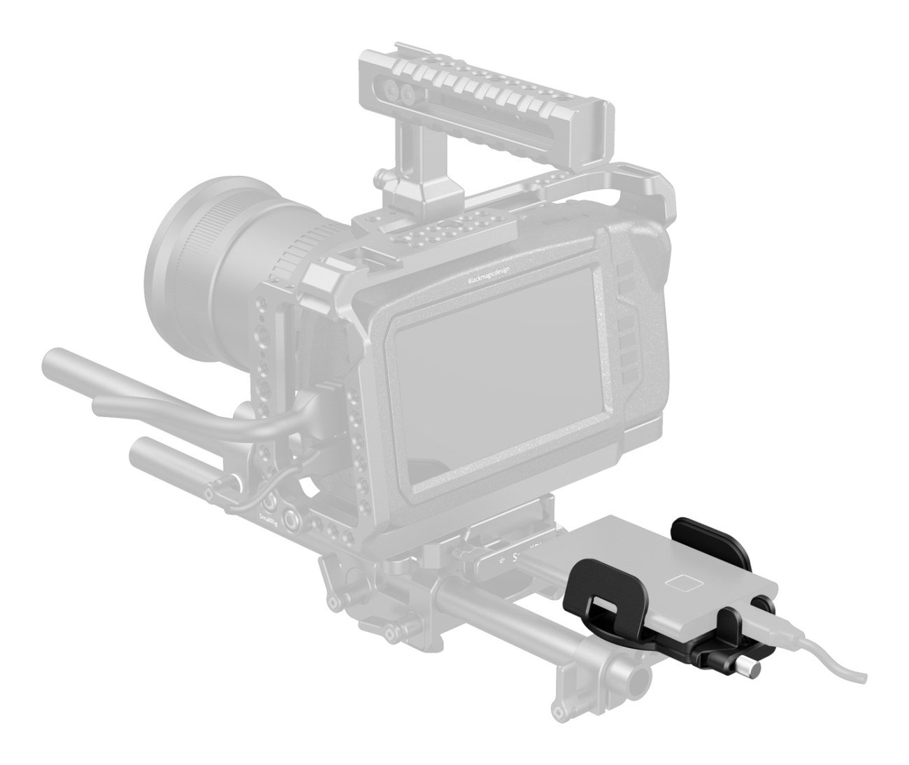 Universal Mounting Clamp for External SSD