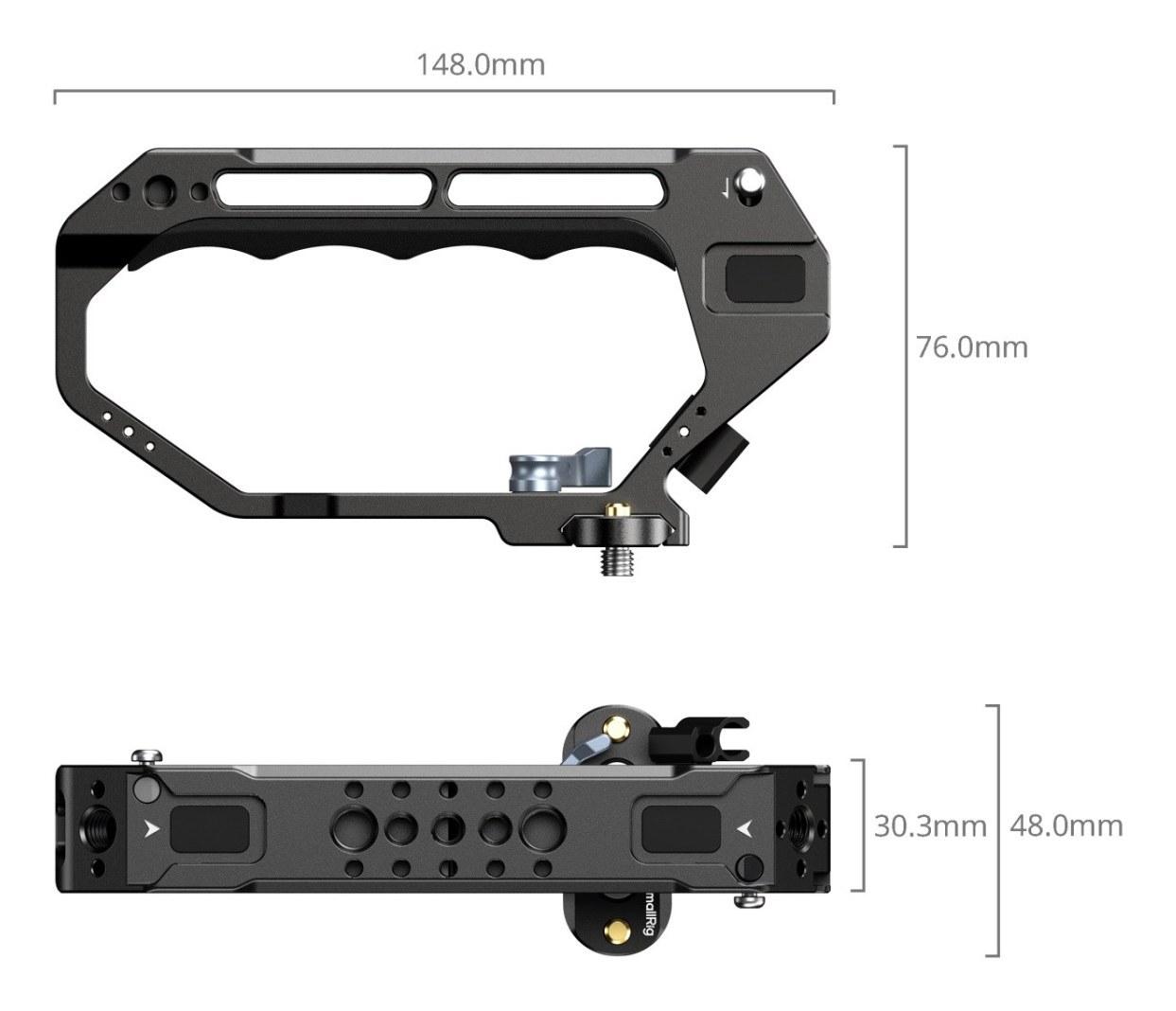 D-Style Top Handle with NATO Clamp