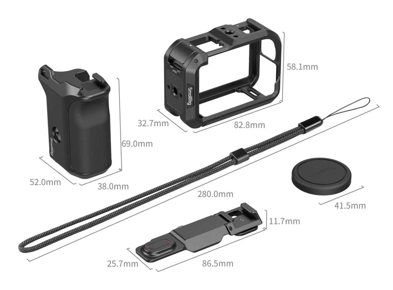 Cage Kit for DJI Osmo Action 6