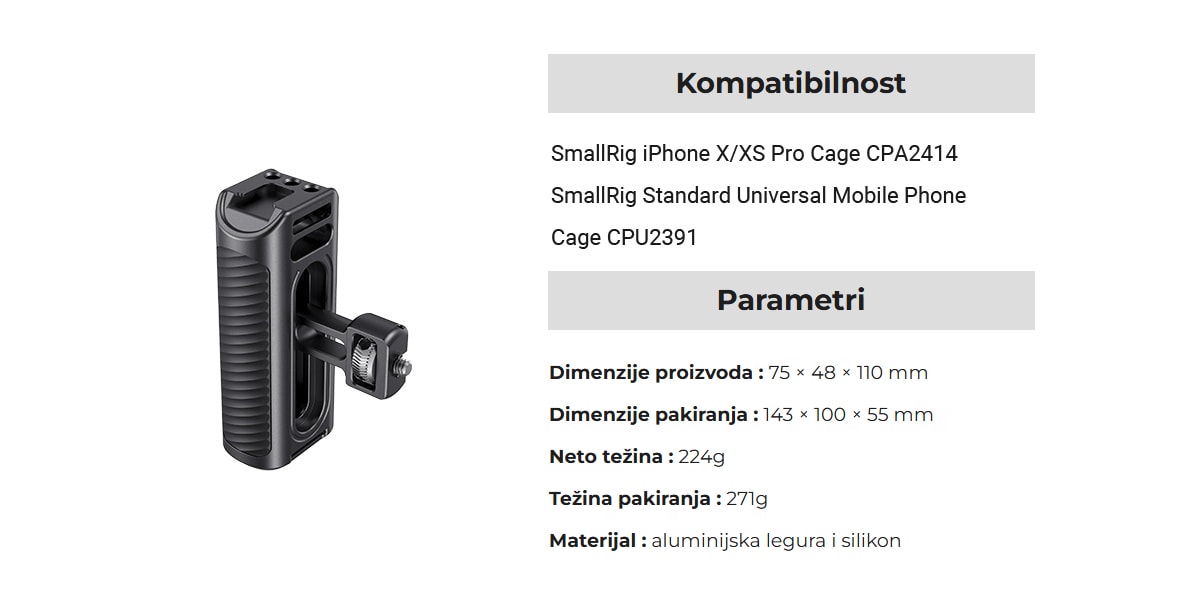 SmallRig HSS2424