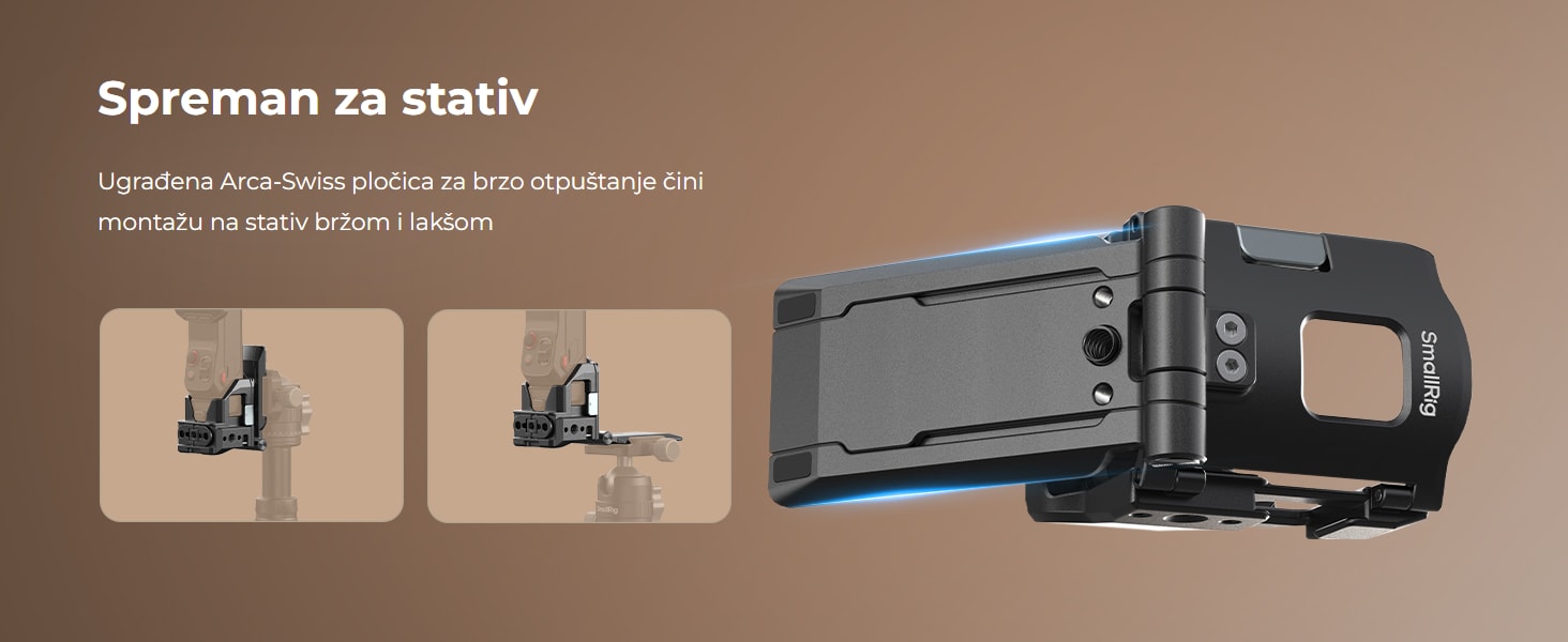 SmallRig Attachable Mount for Insta360 Luna Ultra / Luna Pro 6824