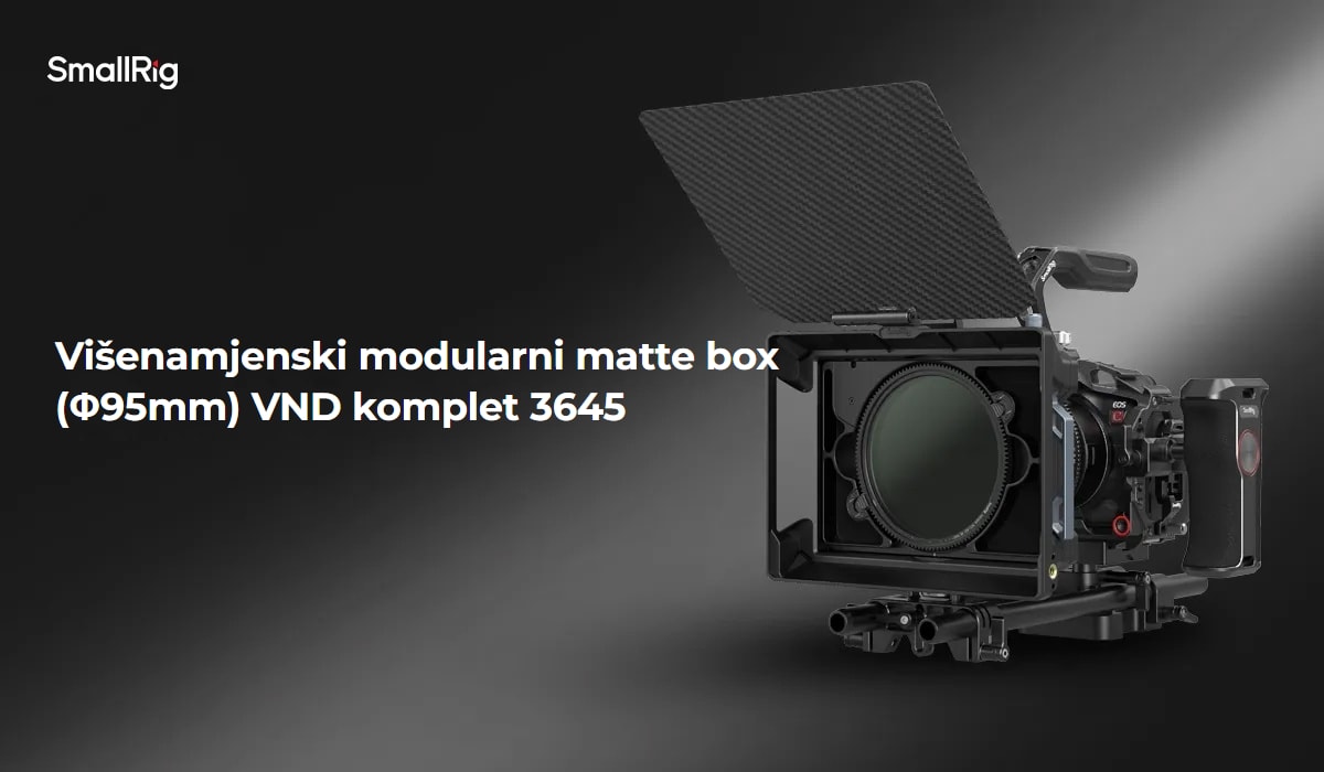 SmallRig Multifunctional Modular Matte Box 95mm VND Kit 3645