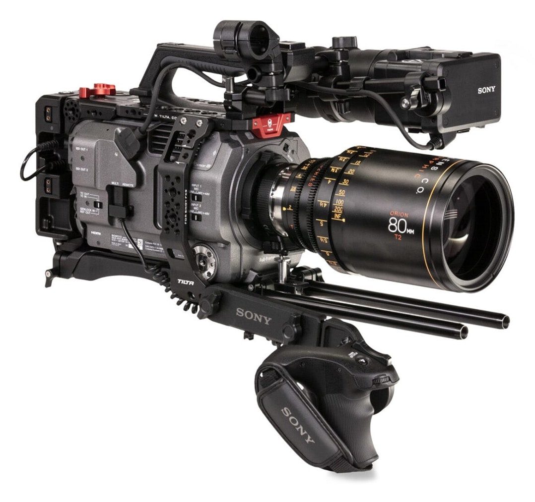 Kavez Tilta ES-T18 za Sony PXW-FX9 u izvedbi Advanced s baterijskom pločom V-Mount