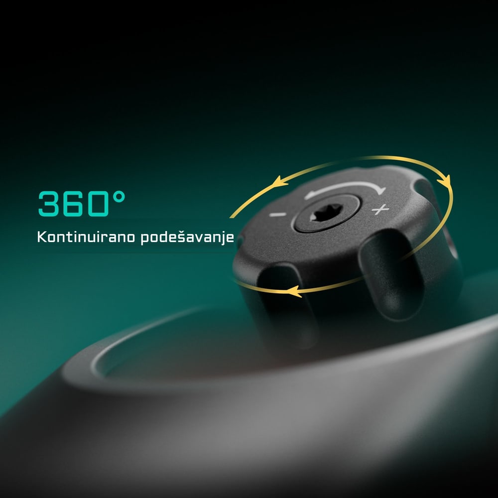 Kontinuirano podešavanje za 360°