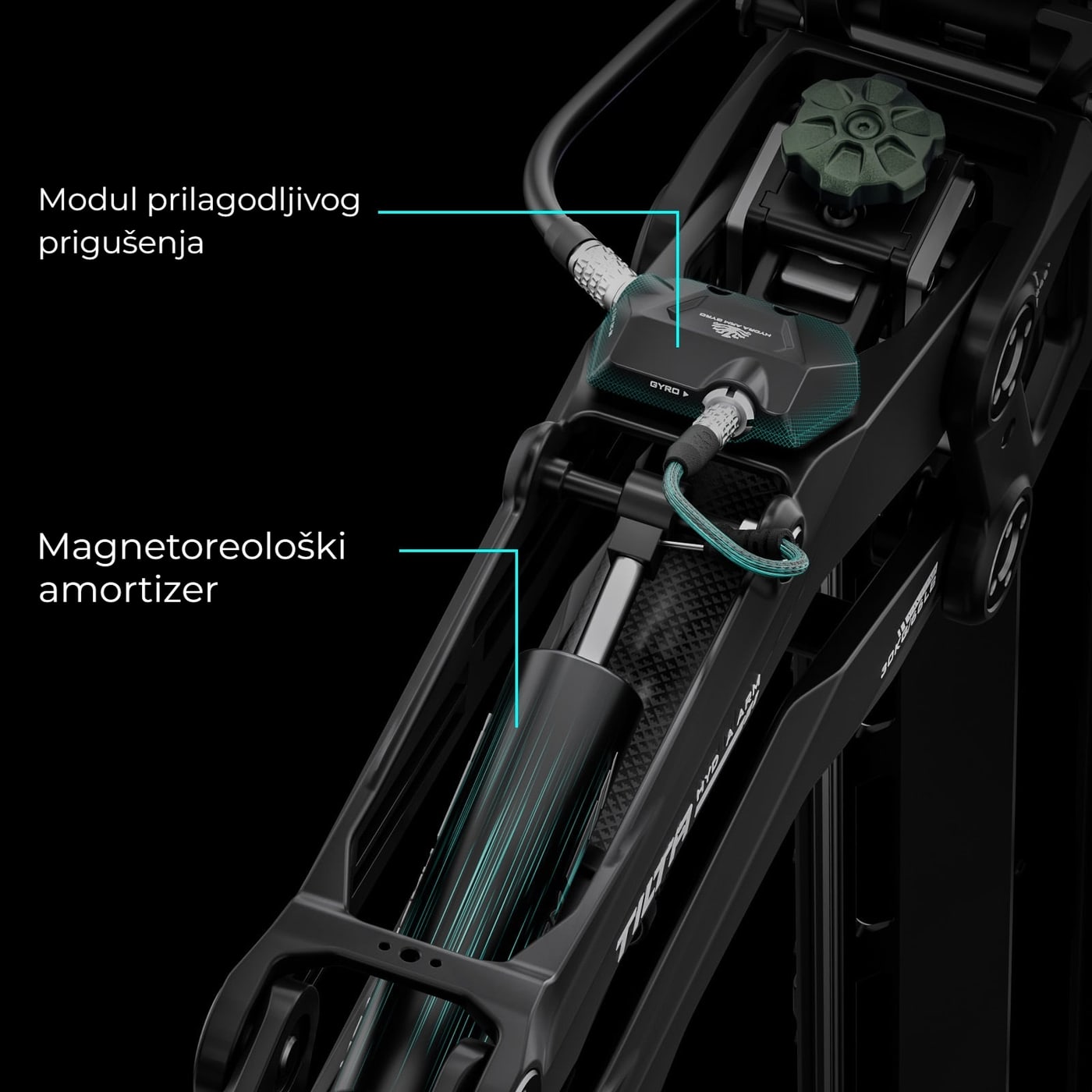 Magnetoreološki amortizer (proizvođač ga tek priprema)