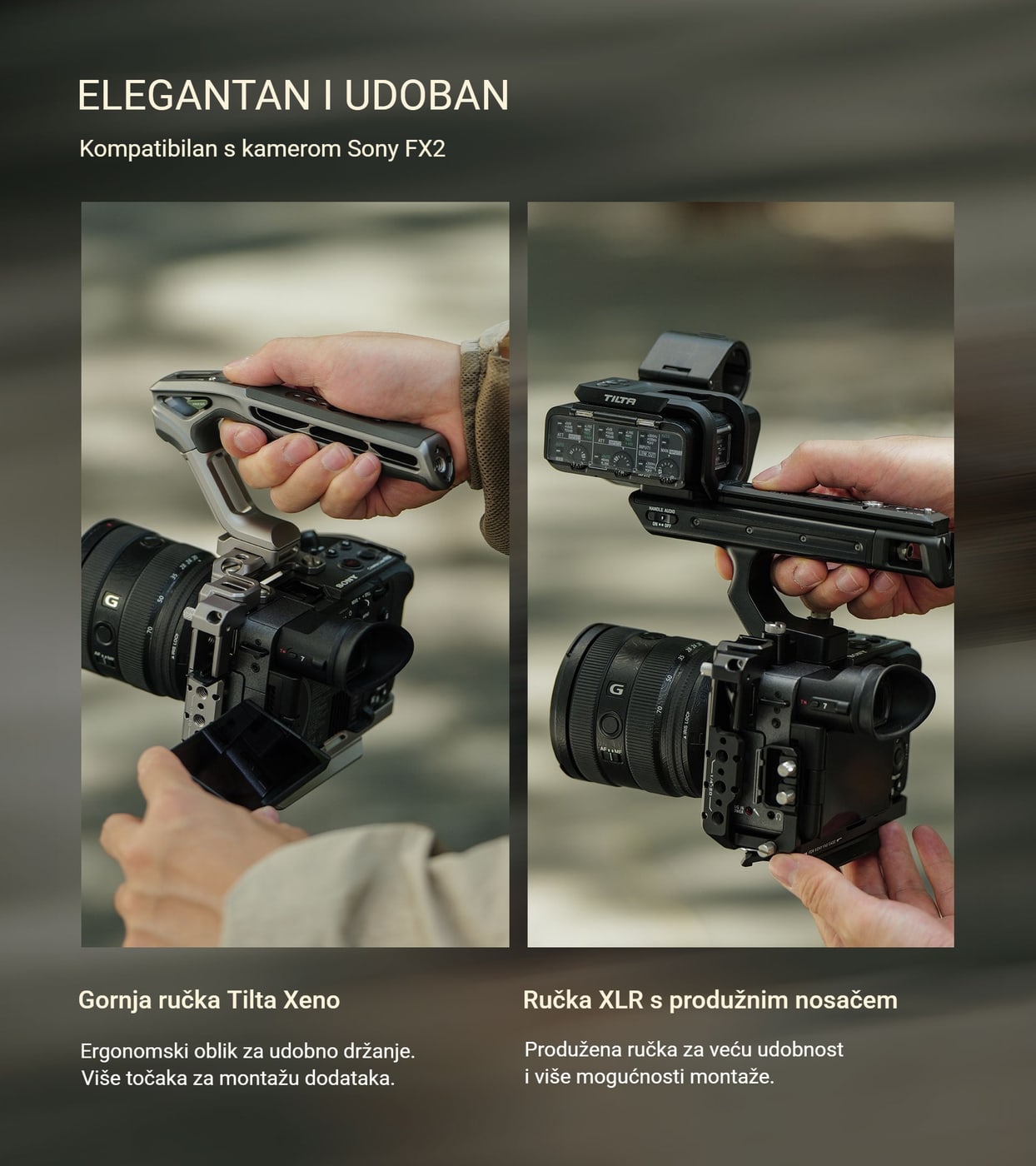 Elegantan i udoban u ruci