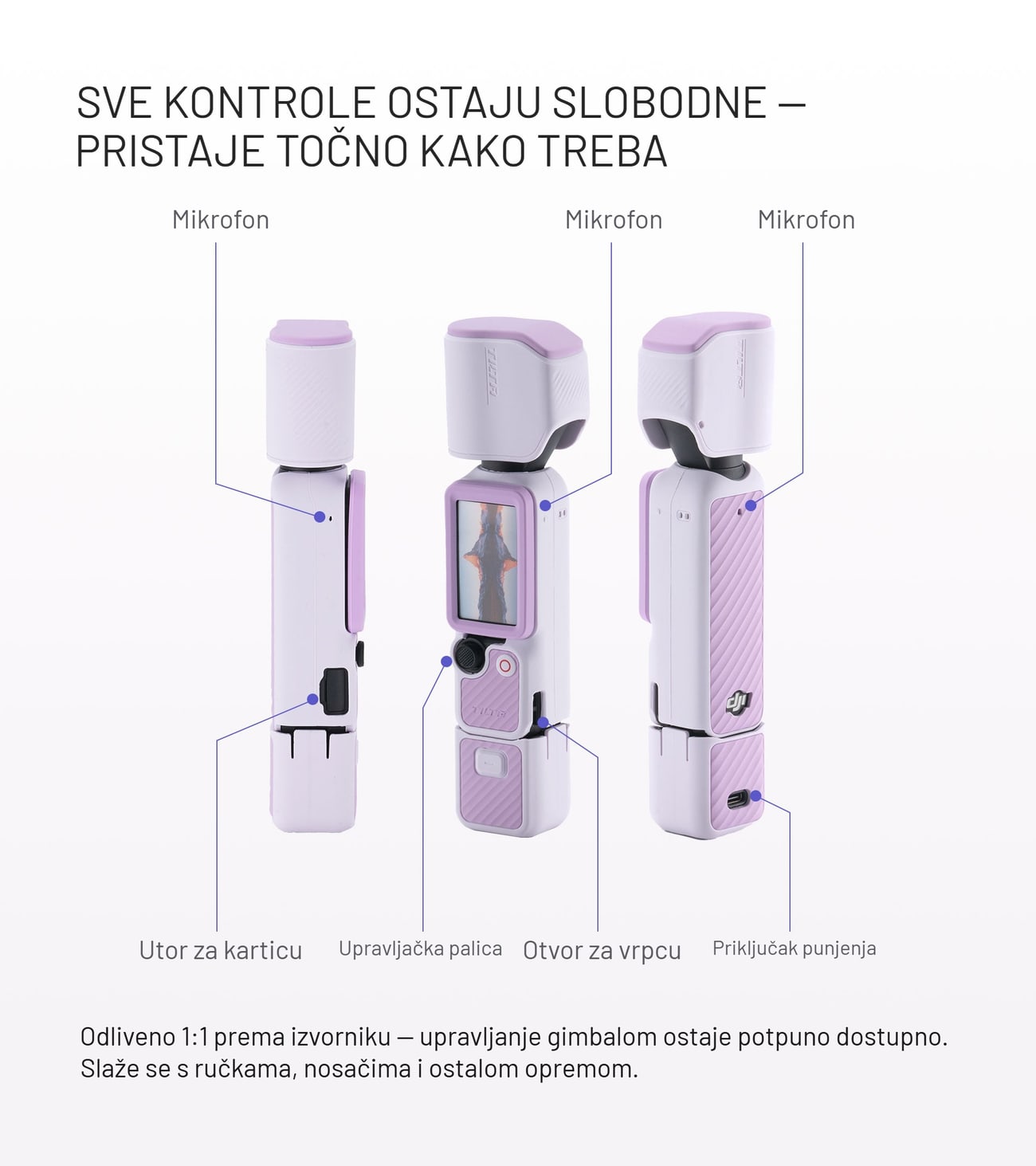 Svaki dio oblikovan za svoje mjesto