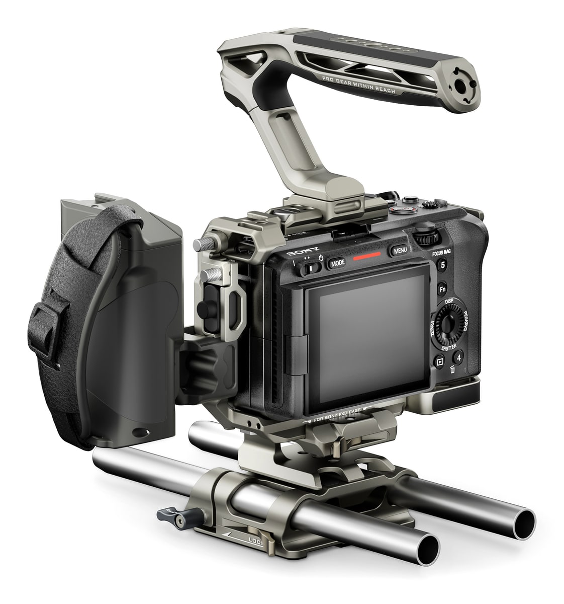 Osnovna ploča i šipke od 15 mm za matte box i follow focus