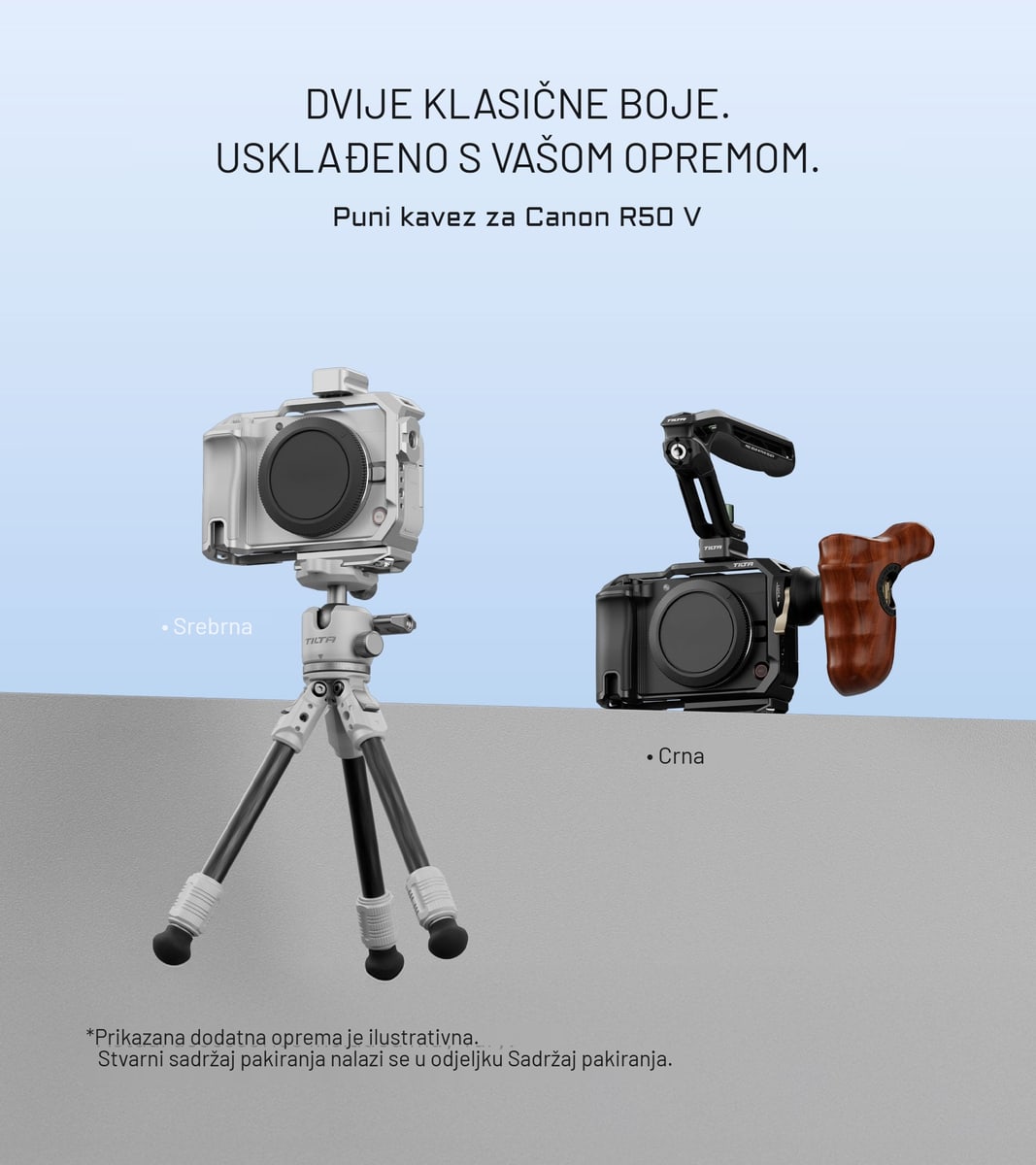 Dvije izvedbe boje