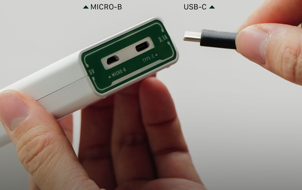 Dva ulaza: USB-C i Micro-USB