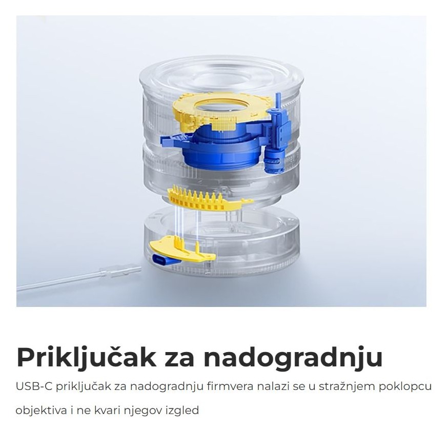 TTArtisan AF 40mm F2 – Ažuriranje firmvera preko USB-C