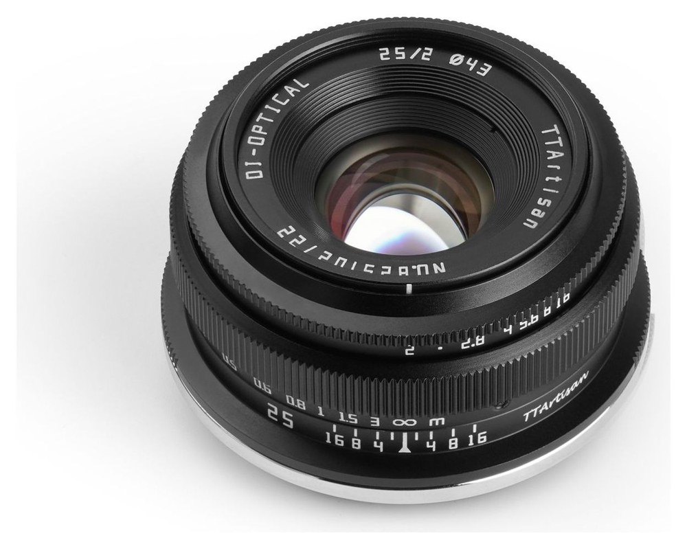TTArtisan APS-C 25mm F2 – Optika sa 7 elemenata u 5 grupa