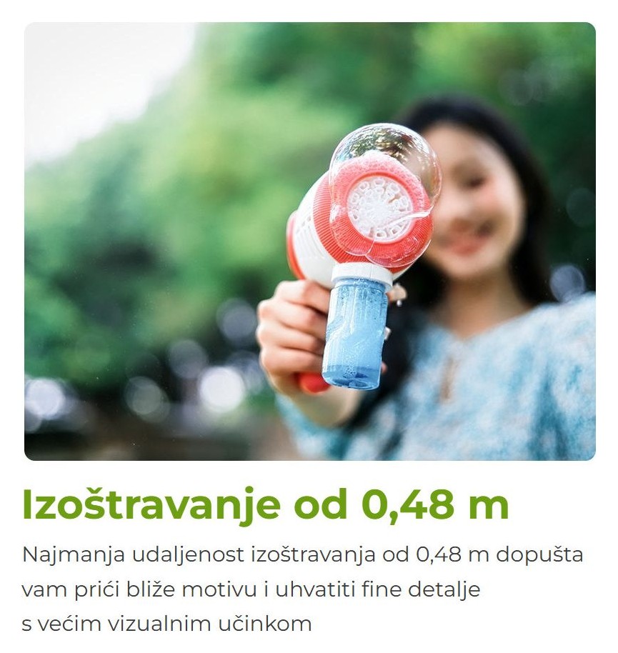TTArtisan AF 50mm F1.8 Neo – Izoštravanje od 0,48 m