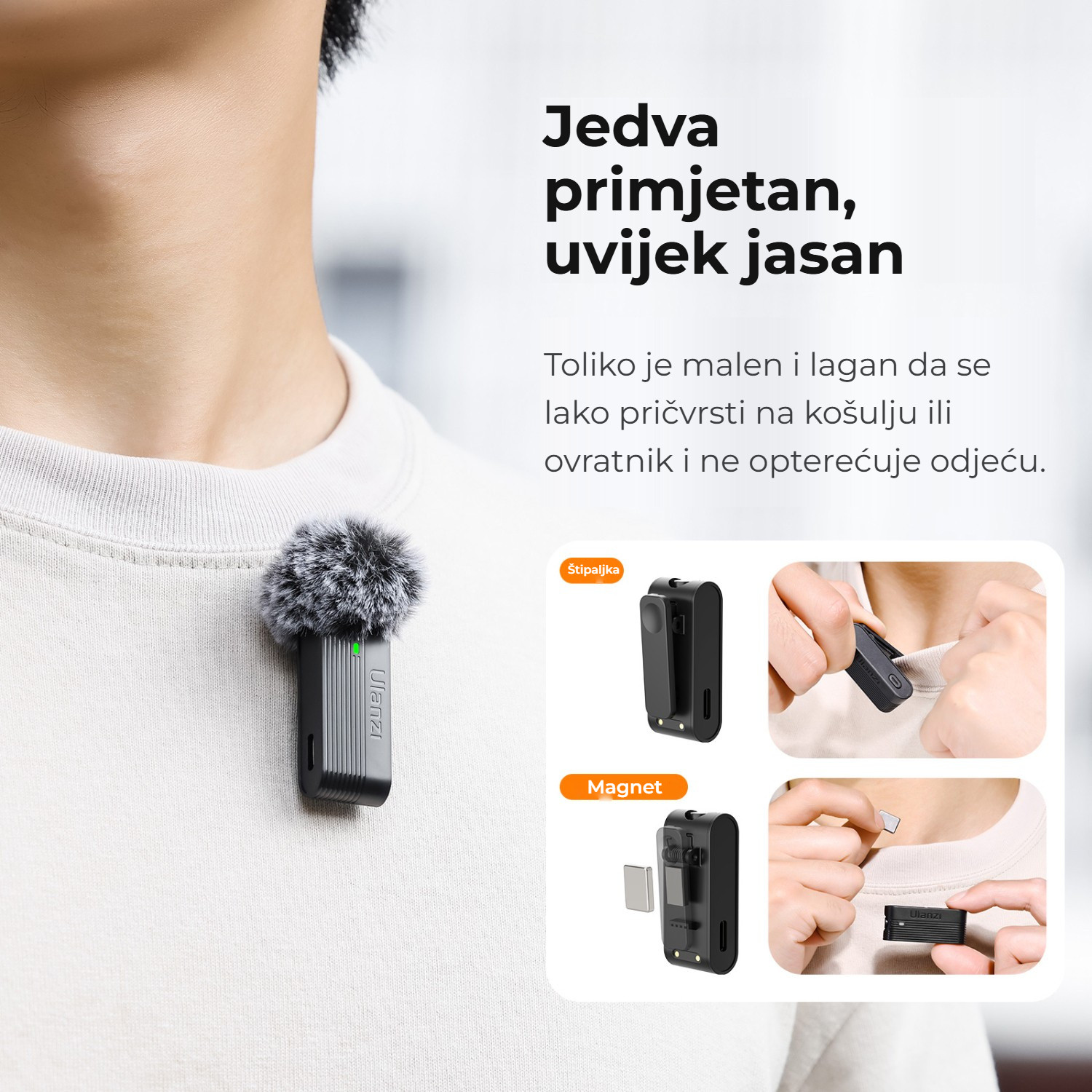 Ulanzi A100 – Téměř neviditelný