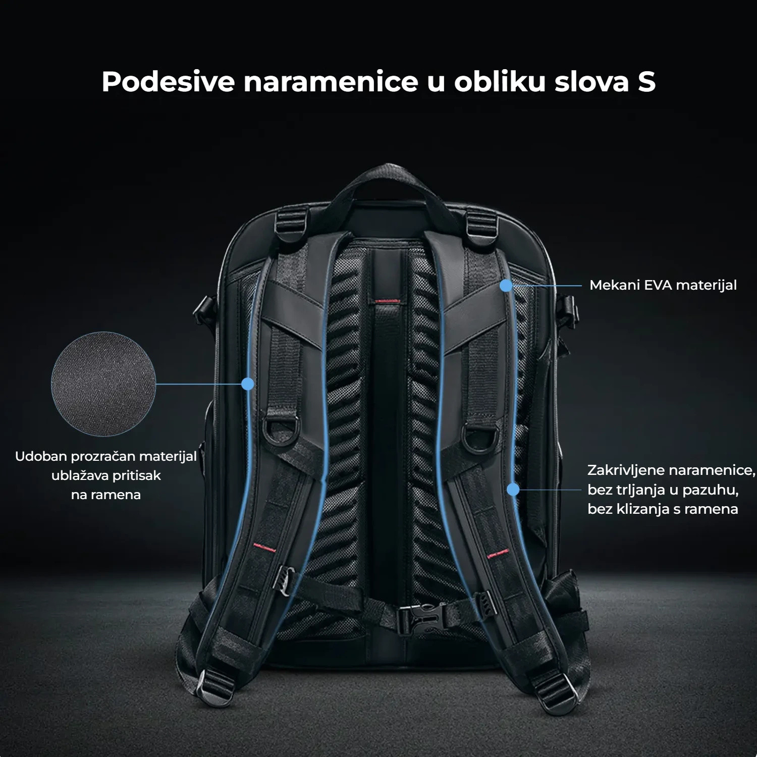 Ulanzi BP09 foto batoh 22 l – Pohodlný ve městě