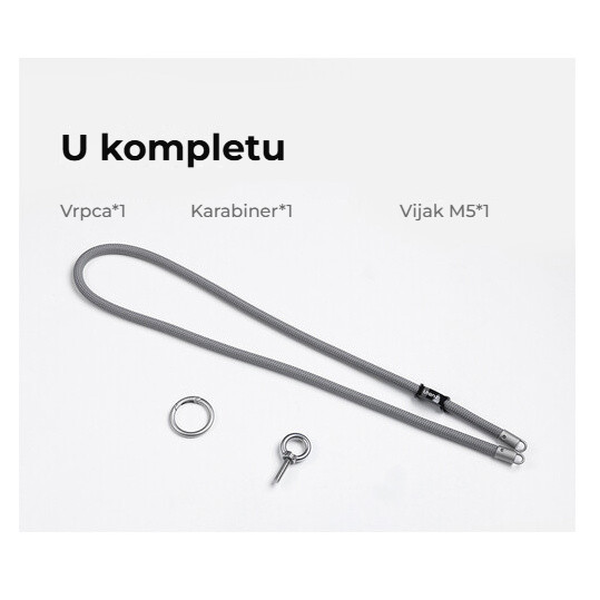 Ulanzi AS01 Action Lanyard – Rychlé a univerzální připojení