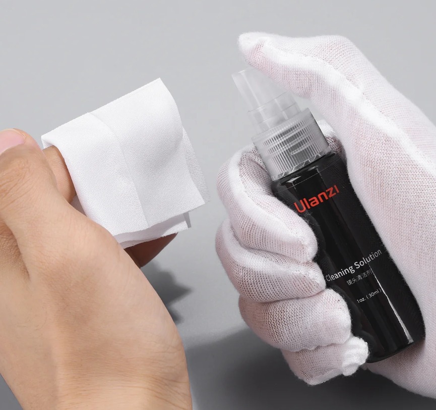 Ulanzi CO28 Camera Cleaning Kit – Roztok a vlhký hadřík