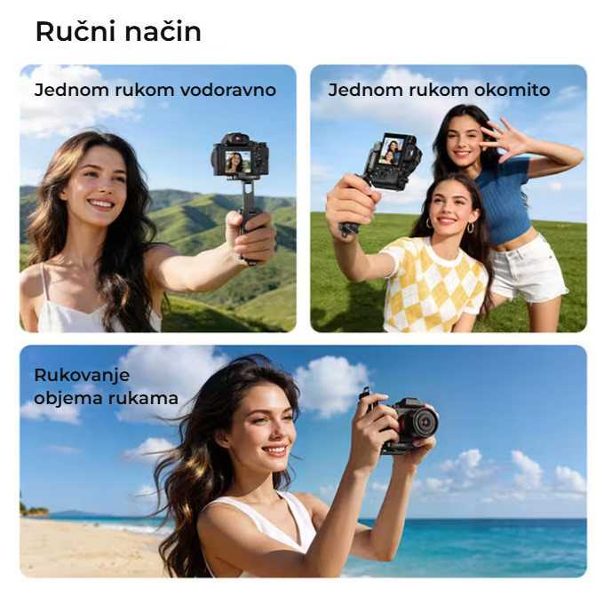 Ulanzi CO81 stojan pro fotoaparát – Režim do ruky