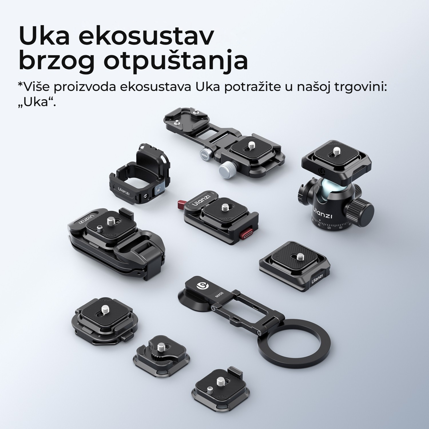 Ulanzi UKA12 UKA Pro rychloupínací sada – Systém Uka
