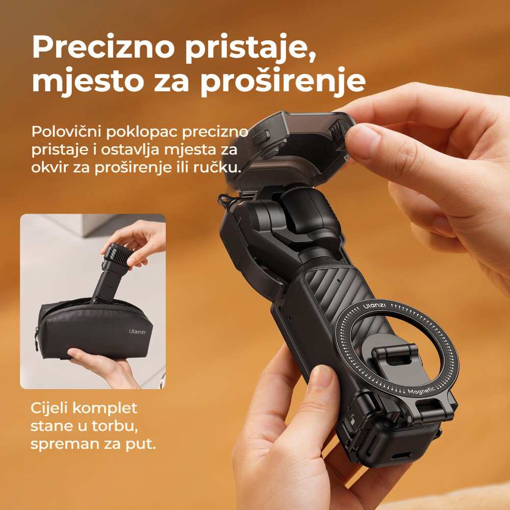 Ulanzi PK18 – Přesné uchycení s místem pro rozšíření