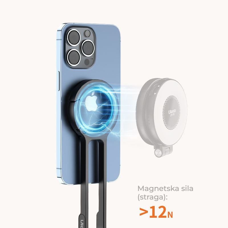 Ulanzi MA30 Lavender – Druhá magnetická plocha vzadu
