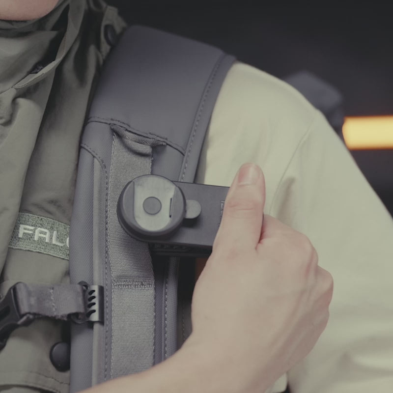 Ulanzi CK02 CKa Quick Release Backpack Clip – Rychlé uvolnění jednou rukou