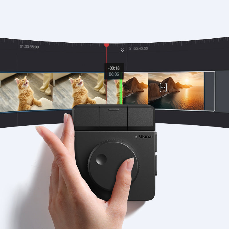 Ulanzi D100H Dial Creative Controller – Přesné změny hodnot