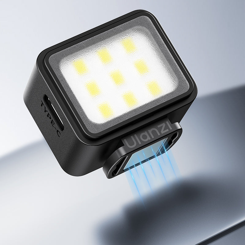 Ulanzi DG01 Cube mini světlo – Magnetické uchycení na kov