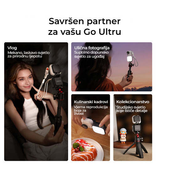 Ulanzi IN07 Mini Magnetic Fill Light – Pro vlogy, jídlo i sběratelské kousky