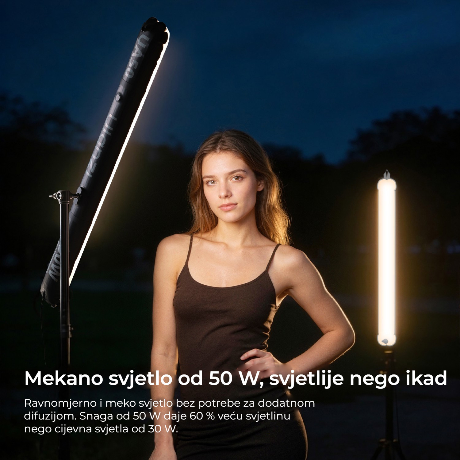 Ulanzi UA50 Air Tube Light – 50 W měkkého světla