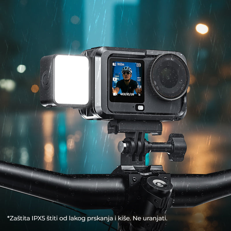 Ulanzi LM24 rychloupínací mini světlo II – Krytí IPX5 pro deštivé dny