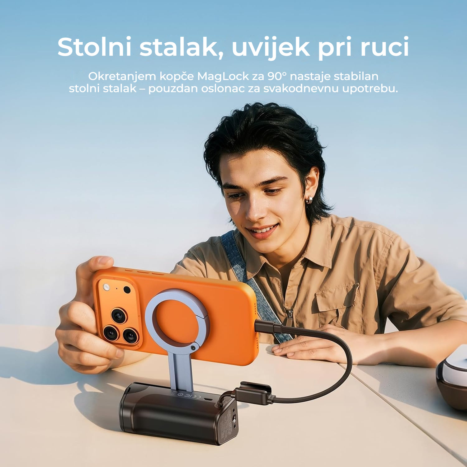 Ulanzi MG13 MagLock Power Grip – Stolní stojánek vždy po ruce