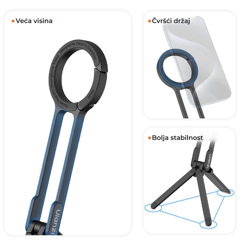 Ulanzi MA30 – Delší, pevnější a stabilnější