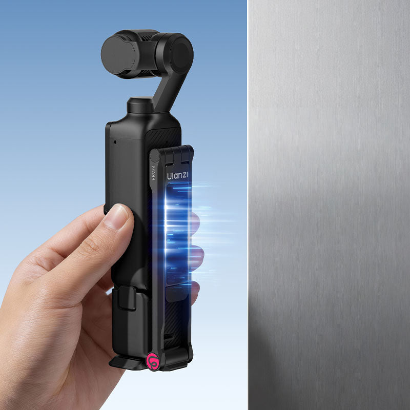Ulanzi MA66 magnetický ministativ pro DJI Osmo Pocket 3 – Magnet drží na kovu