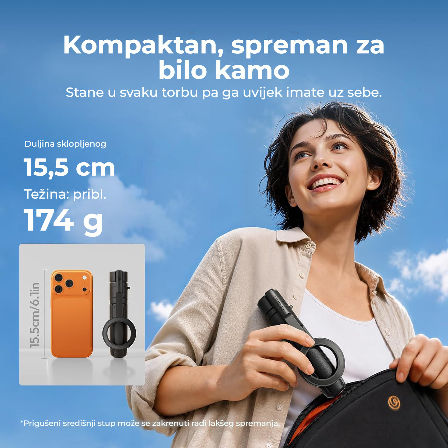 Ulanzi MT18 MagSafe – Kompaktní do kapsy