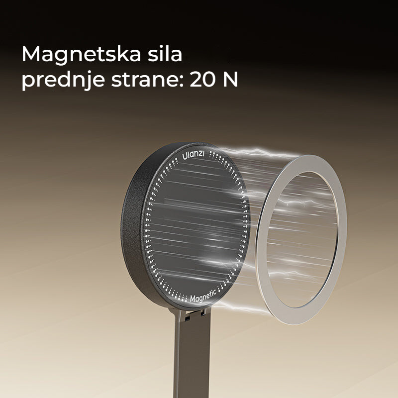 Ulanzi MT85 automatický stativ, černý – Přední strana: 20 N