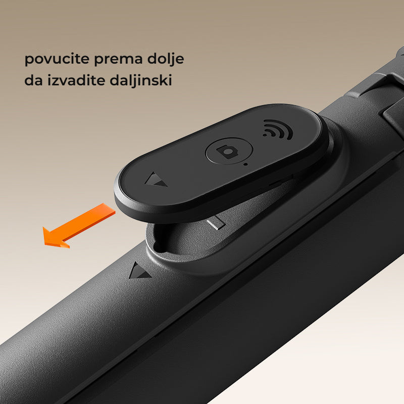 Ulanzi MT85 automatický stativ, černý – Skrytý Bluetooth ovladač