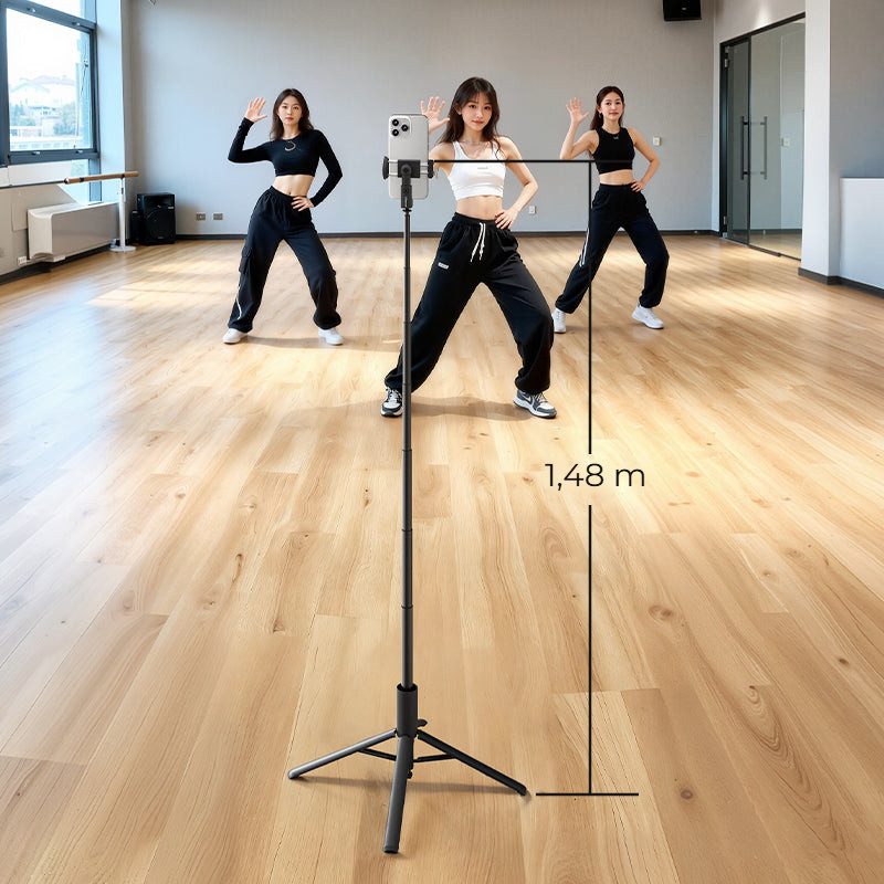 Ulanzi MT86 automatický stativ, bílý – Výška až 153 cm