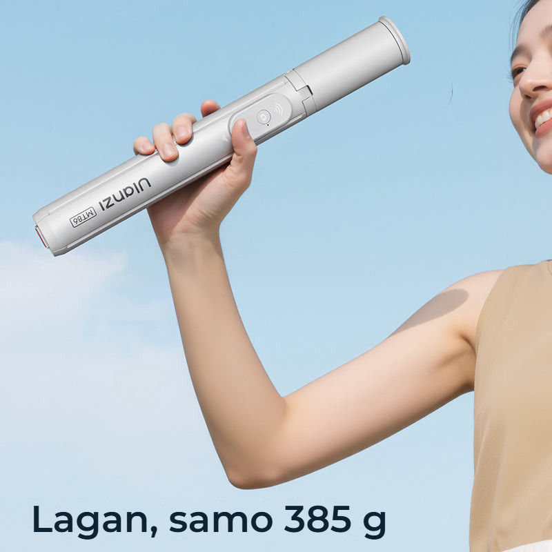 Ulanzi MT86 automatický stativ, bílý – Lehký, jen 385 g