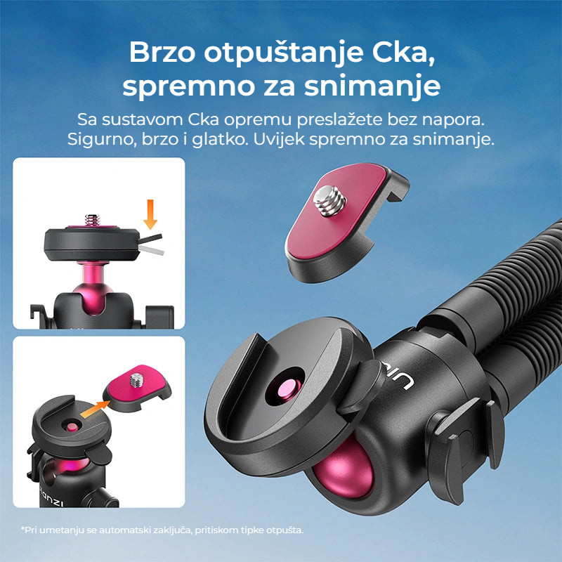 Ulanzi MT91 Cka – Rychloupínání Cka