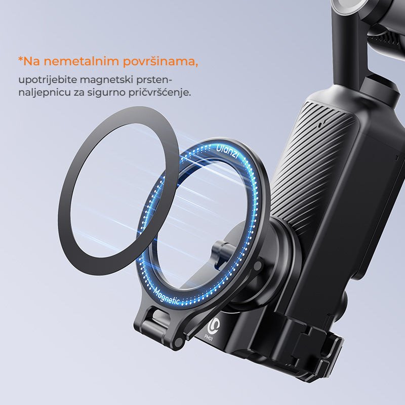 Ulanzi PM01 magnetický adaptér pro Pocket 3 – Magnetický kroužek pro nekovové povrchy