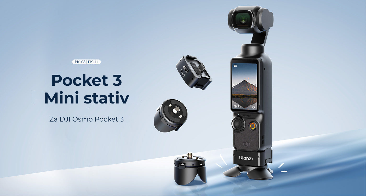 Ulanzi Pocket 3 Mini Tripod Kit PK-08 + PK-11