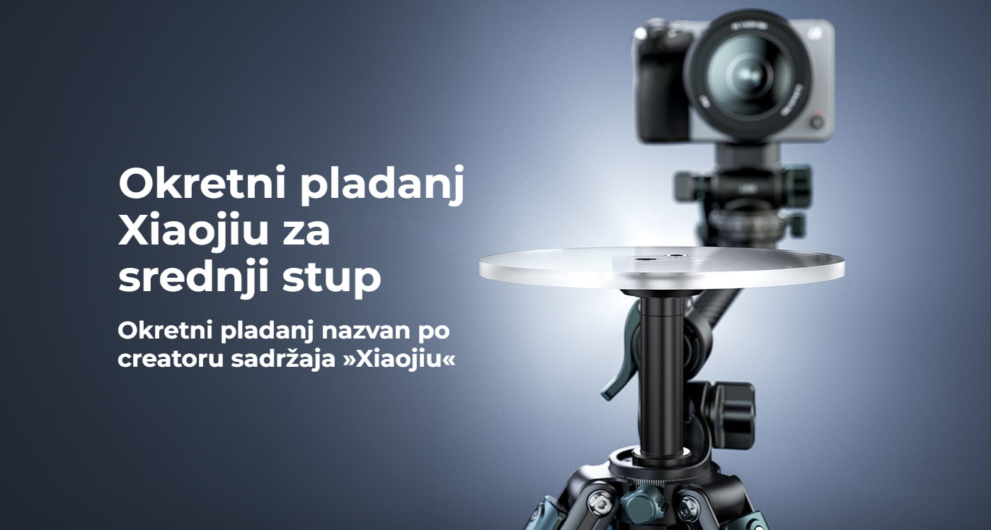 Ulanzi QT05 Xiaojiu rotační podložka pro středový sloup
