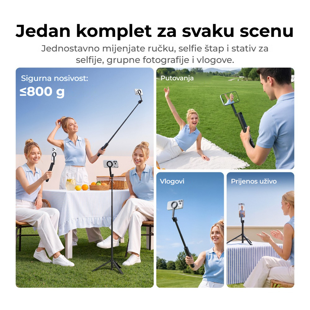 Ulanzi SK33 – Tři režimy v jednom