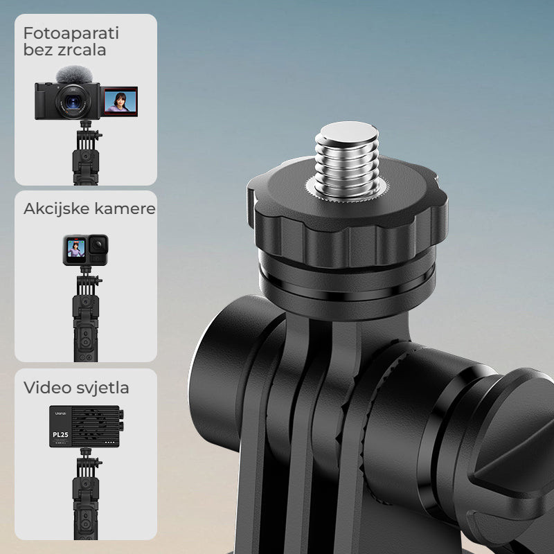 Ulanzi TT23M magnetická selfie tyč se stativem – Standardní závit 1/4″
