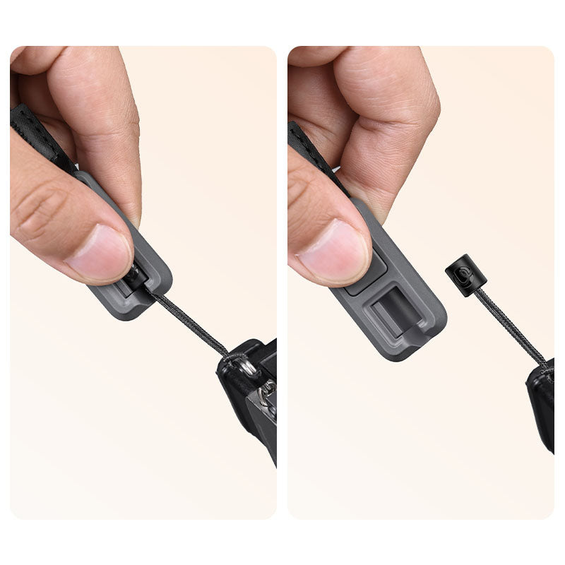 Ulanzi CSS2 U-Snap Camera Shoulder Strap Shadow Black – Rychlé připnutí systémem U-Snap