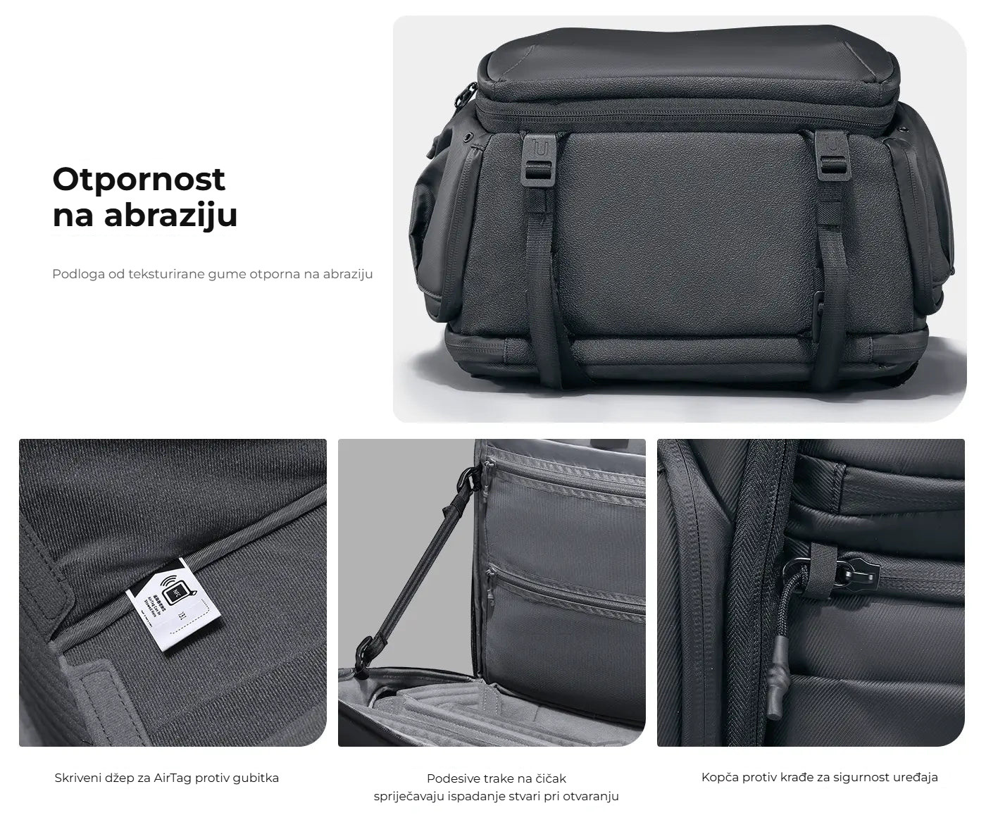 Ulanzi BP10 Hardshell Camera Backpack – Odolnost proti oděru a krádeži