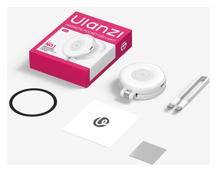 Ulanzi LM21 magnetické světlo, bílé